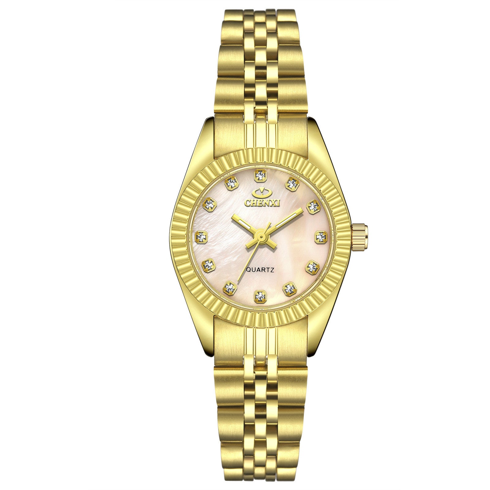 Golden couple watch men Image