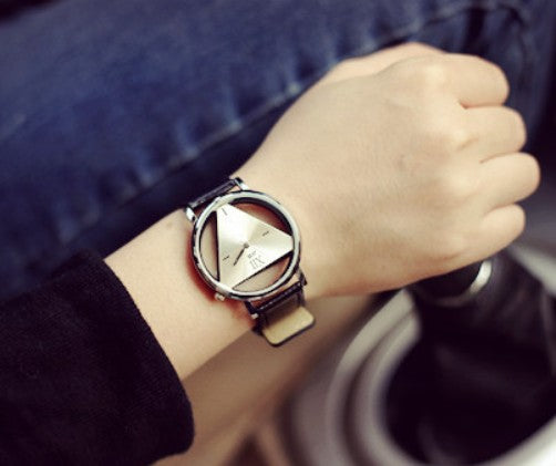 Fashion Double-sided Hollow Korean Trend Student Couple watch Image