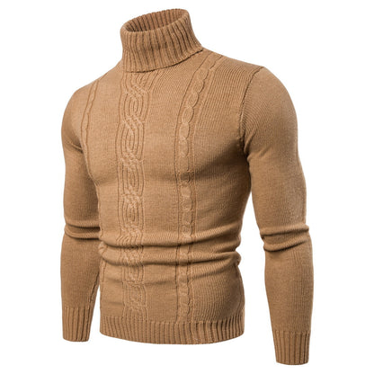 Jacquard sweater England casual pullover sweater