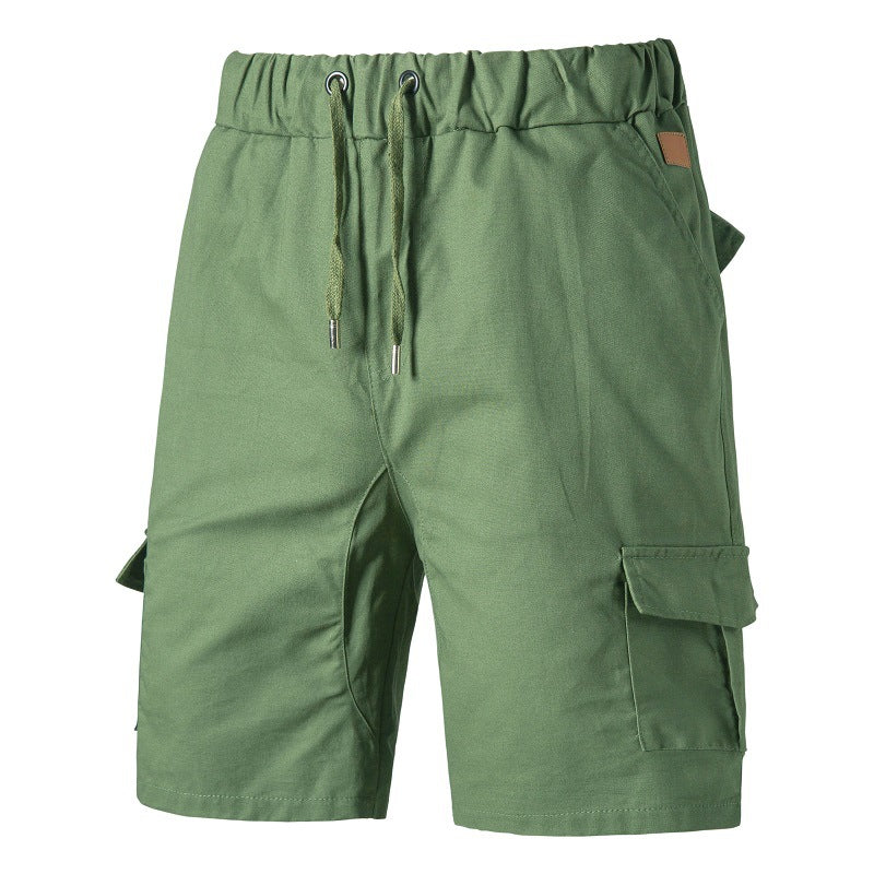 Casual tooling multi-pocket casual men's shorts Image