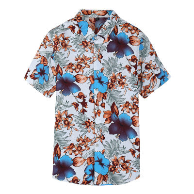 Hawaiian printed men's shirt Image