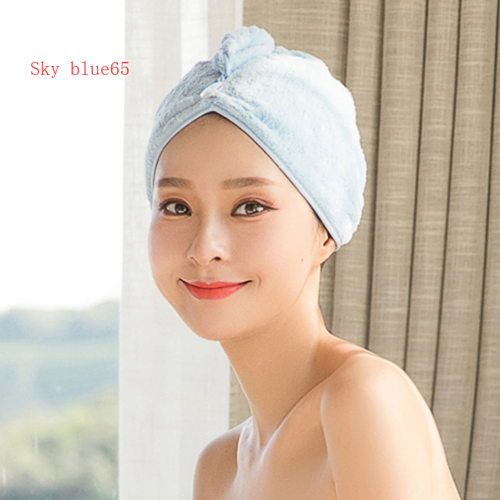 Women's Hair Dryer Cap, Absorbent Dry Hair Towel Image