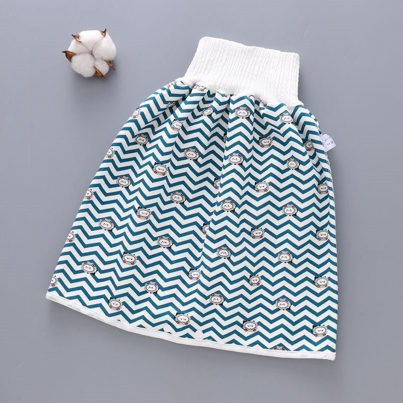 Cotton and bamboo fiber Baby diaper skirt Image