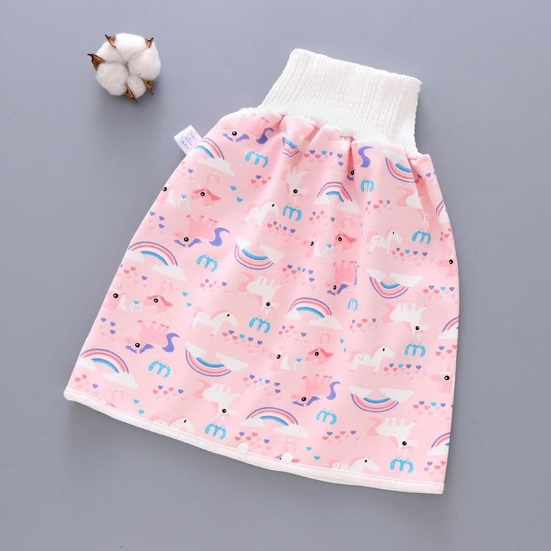 Cotton and bamboo fiber Baby diaper skirt Image