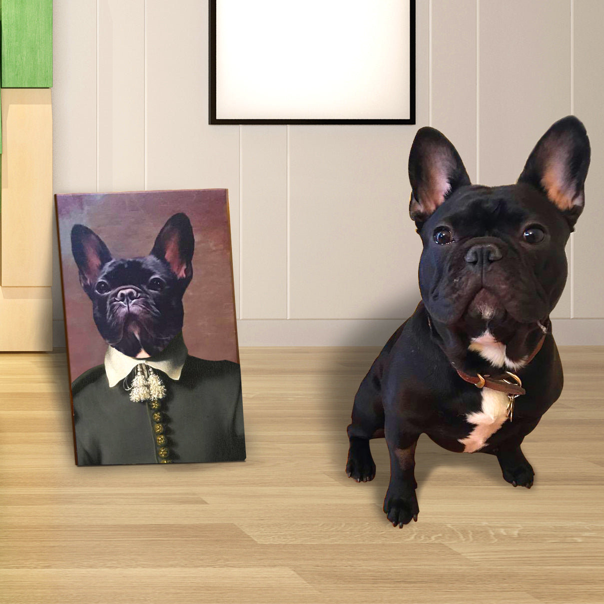 Personalized Pet Canvas Portrait Image Image