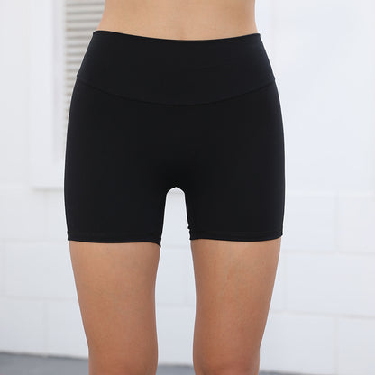 High Waist Hip Lifting Shorts With Pockets Quick Dry Yoga Fitness Sports Pants Summer Women Clothes