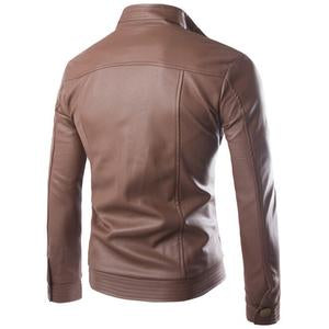 Striven Mens Leather Jacket Image