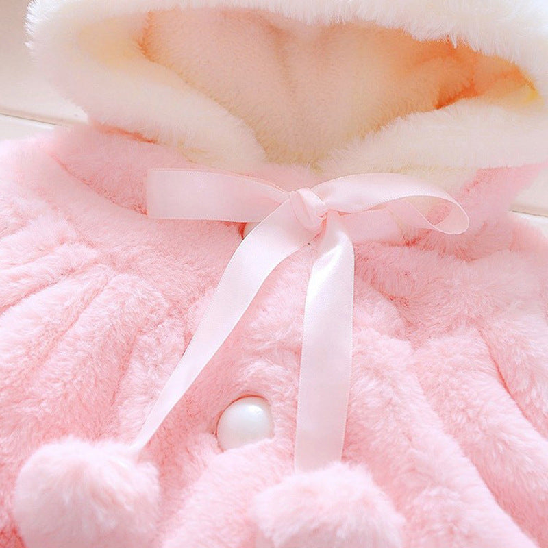 Samantha Rabbit Hood Coat Image