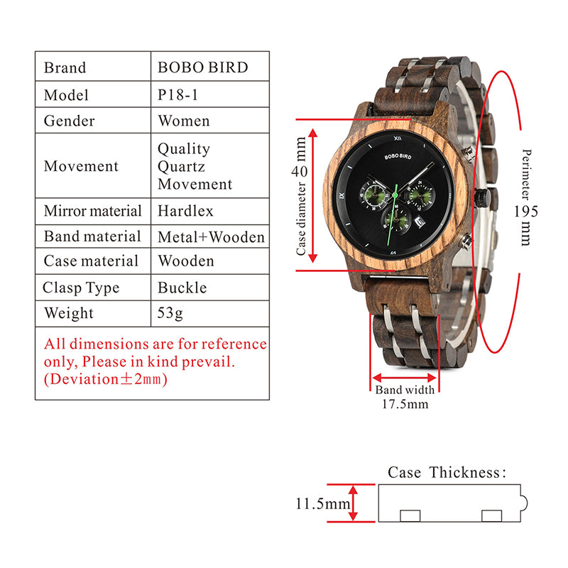 Wooden Watch For Men Image