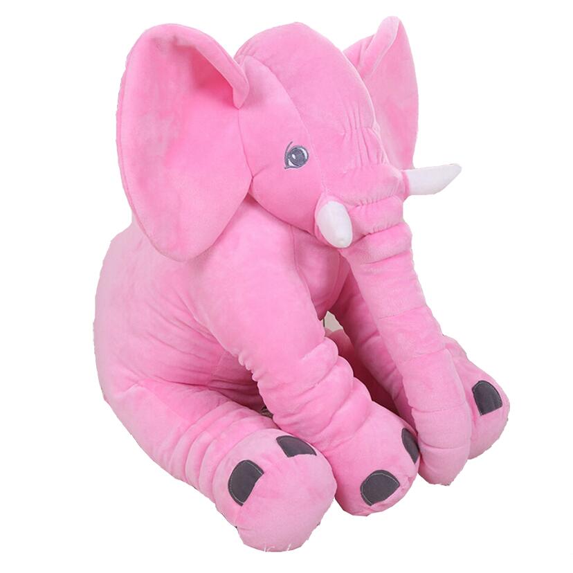 Elephant Doll Plush Toy Elephant Pillow Baby Comfort Doll Image