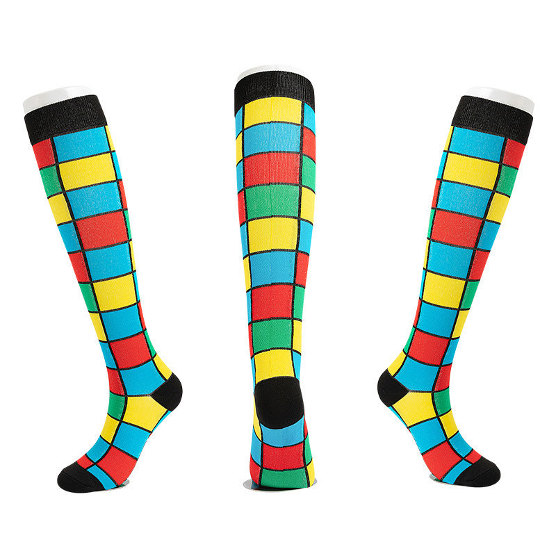 Cycling Socks, Sports Compression Socks, Mixable Compression Socks Image