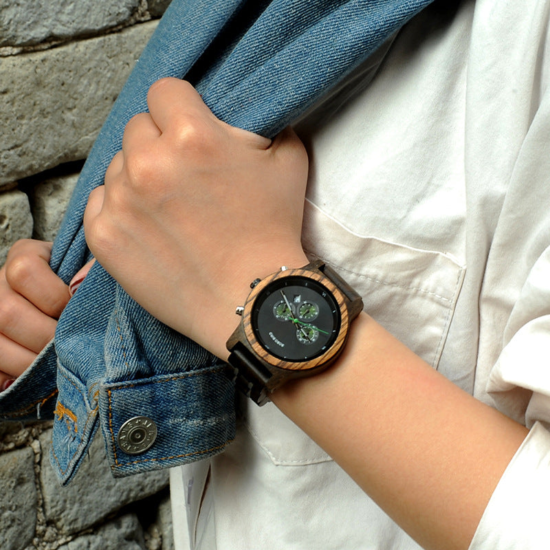 Wooden Watch For Men Image