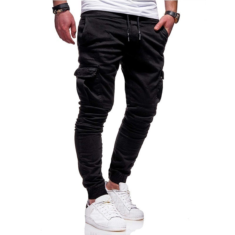 Men Autumn Thin Cotton Casual Pants Image