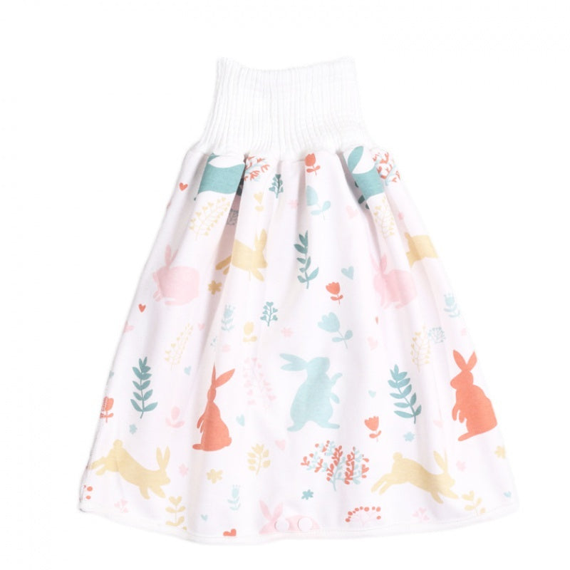 Cotton and bamboo fiber Baby diaper skirt Image