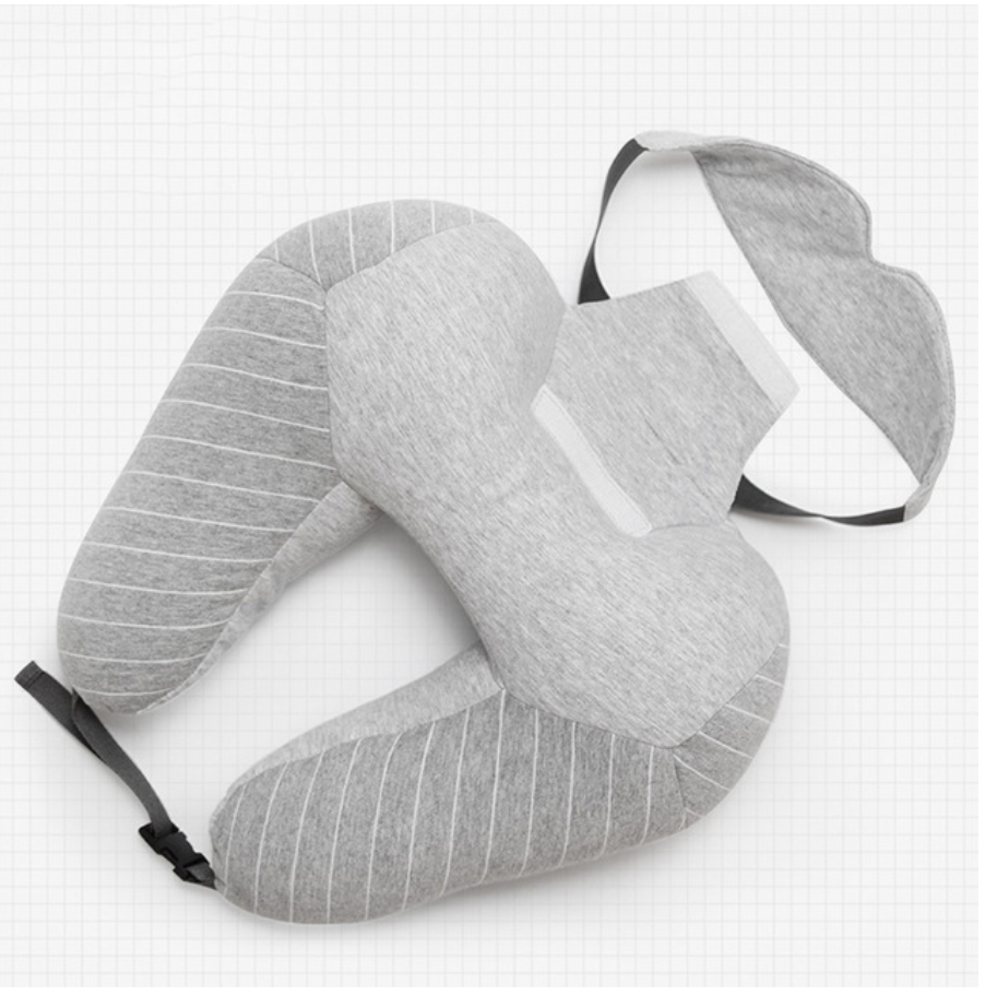 Travel pillow foam particle pillow u-shapedcervical neck pillow lumbar pillow Image