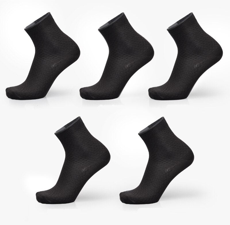 Socks men's new bamboo fiber men's socks Image