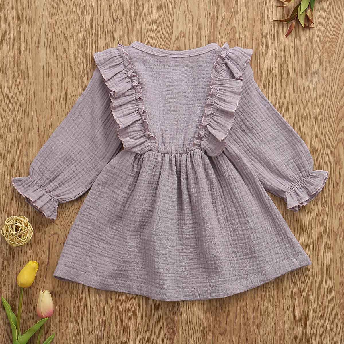 Girls cotton dress Image