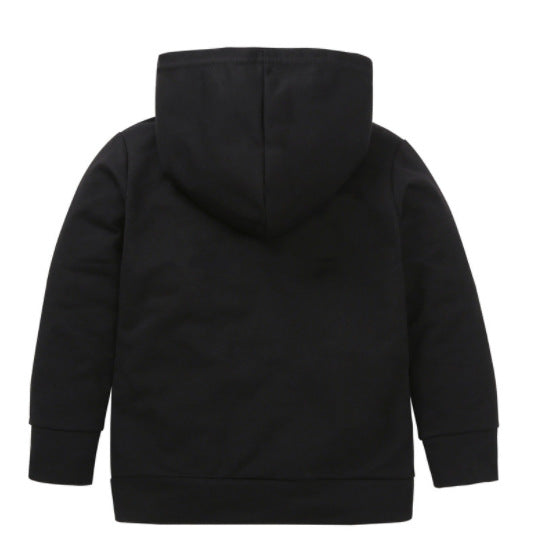 Children's hooded sweater letter top Image