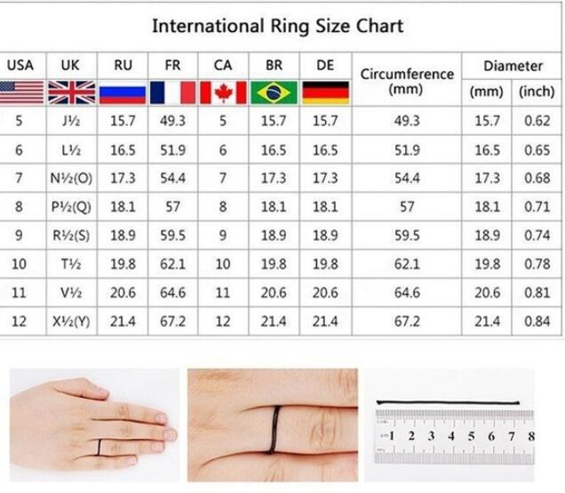 New set of rings wedding ring set men and women couple ring jewelry Image