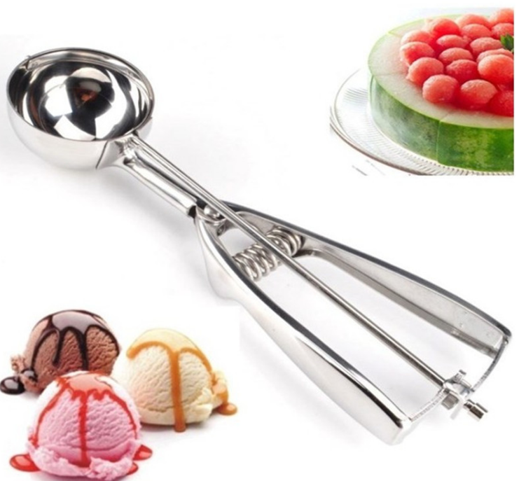 Stainless Steel Ice Cream Spoon Image