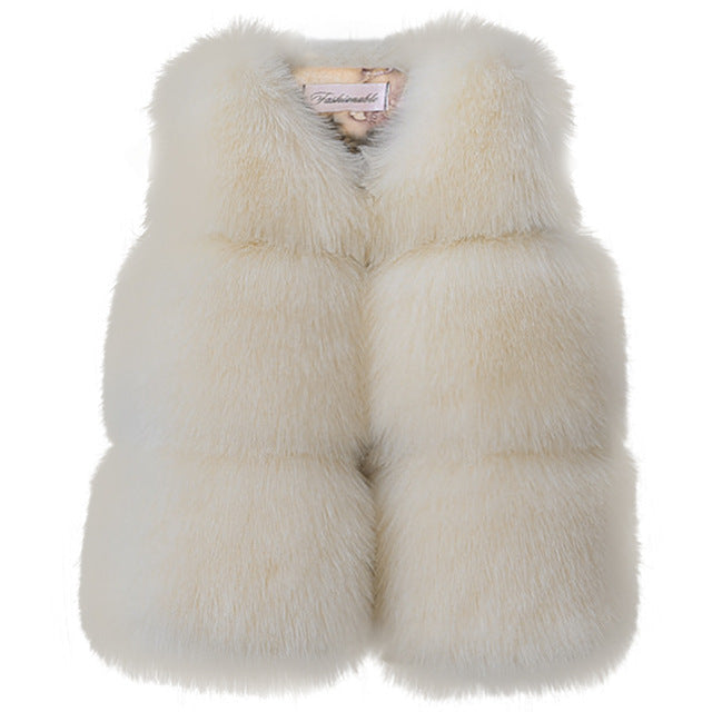 NEW Baby Girl Winter Vest Coats Image