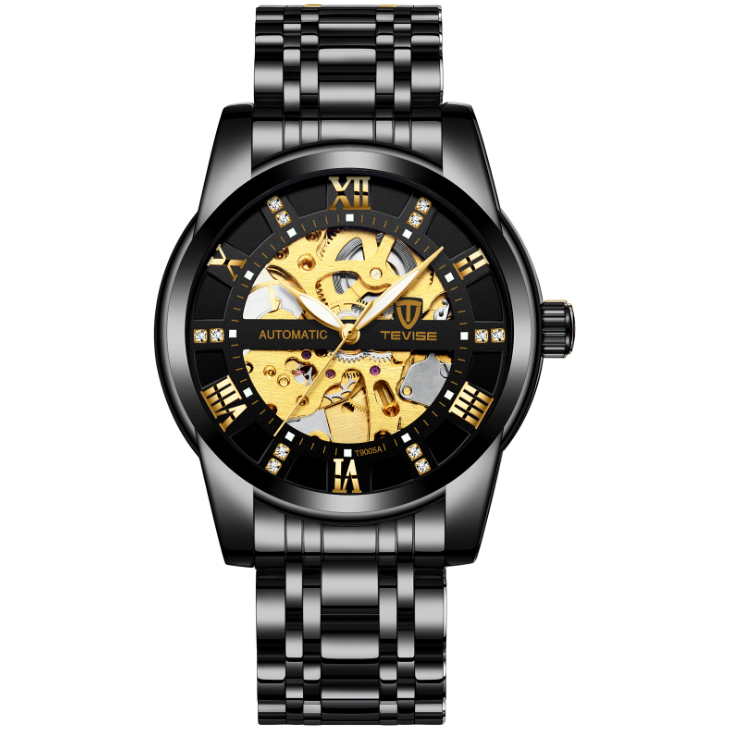 Men''s Fashion Watch Fashion Automatic Mechanical Watch Hollow Watch Watch Waterproof Men''s Watch Image