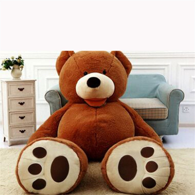 Giant Teddy Bear Plush Toy Huge  Soft Toys  Leather Shell Image