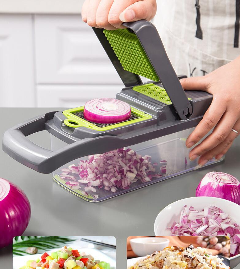 Multifunctional Vegetable Cutter Home Kitchen Slicing And Dicing Fruit Artifact Image