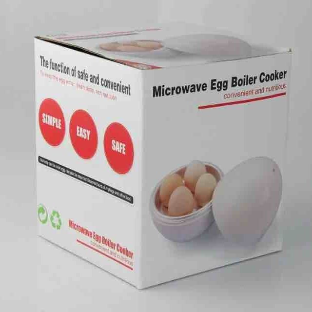 Microwave Egg-shaped Steamer Kitchen Gadgets Image