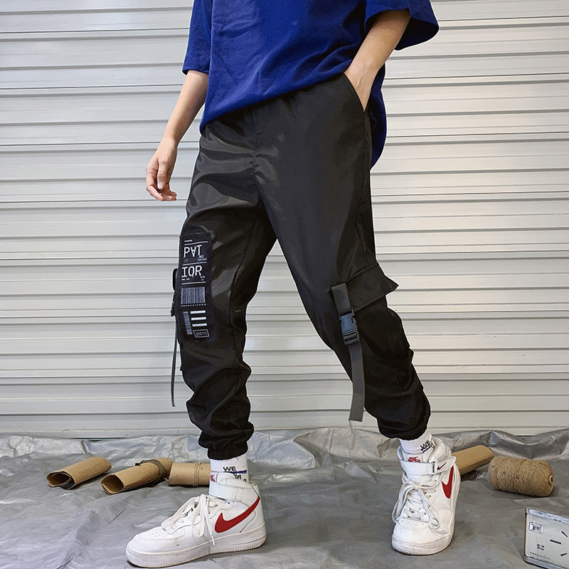 Pants men hiphop trousers Image