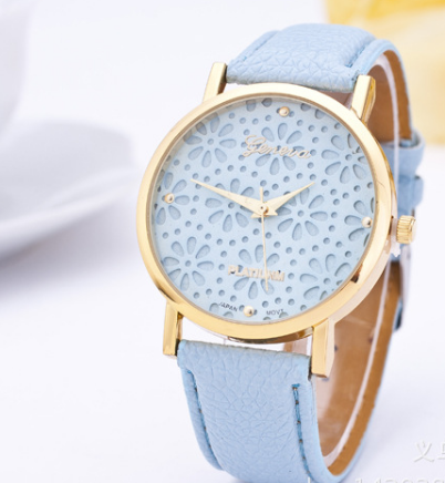 Geneva Flower Wrist Watch Image