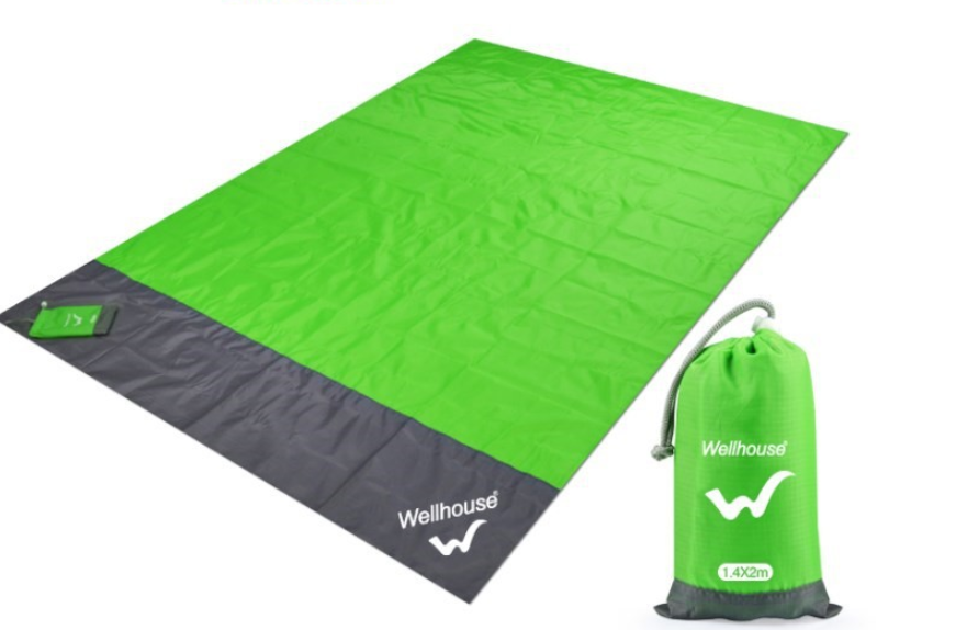 Portable Waterproof Picnic Mat Beach Mat Pocket Blanket Image