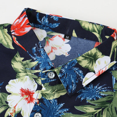 Hawaiian printed men's shirt Image