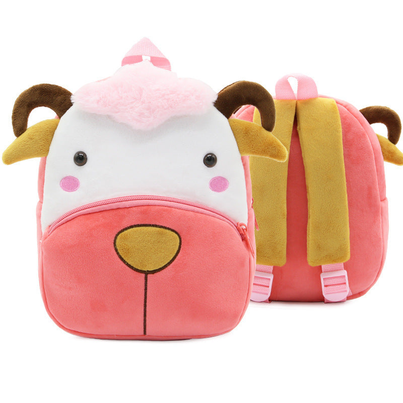 kindergarten small school bag animal backpack Image