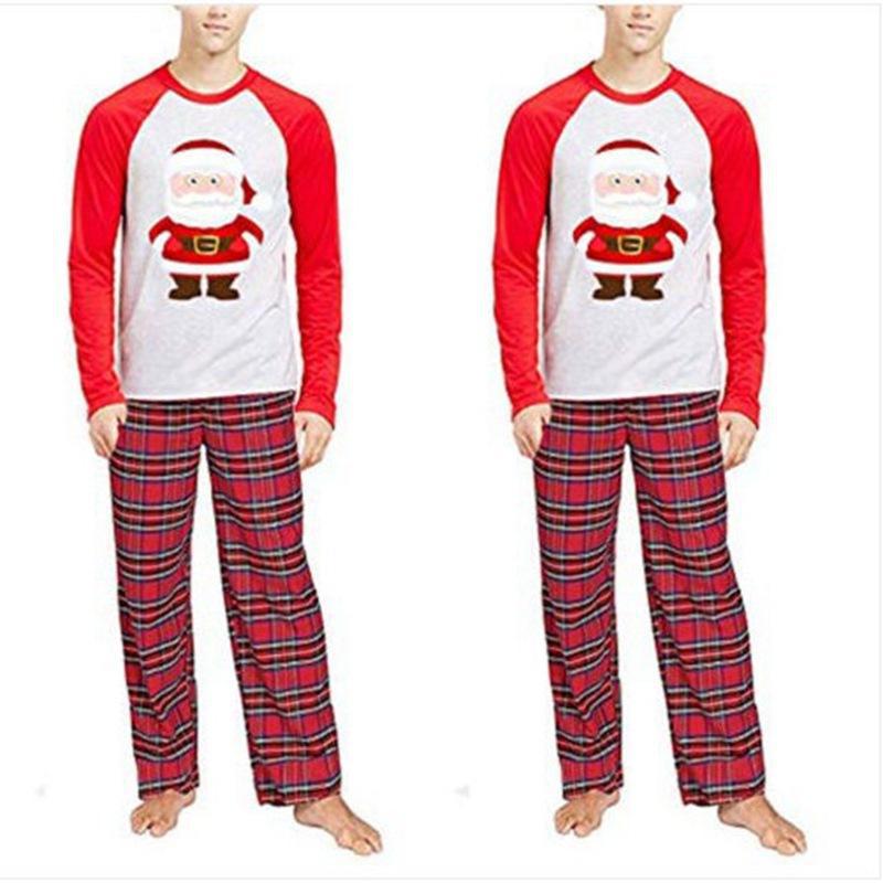 Christmas family parent-child dress home cartoon Christmas clothes Image