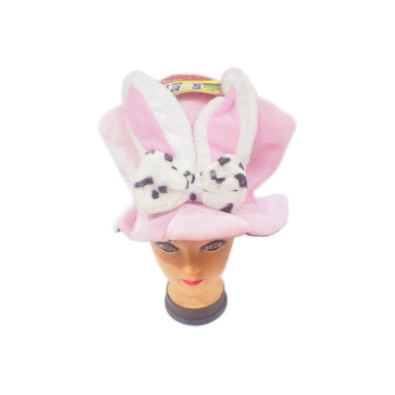 Easter Celebration Party Bunny Ear Hat Costume Accessories Cosplay Prop Easter Velvet Rabbit Ears Hat Party Decoration Image