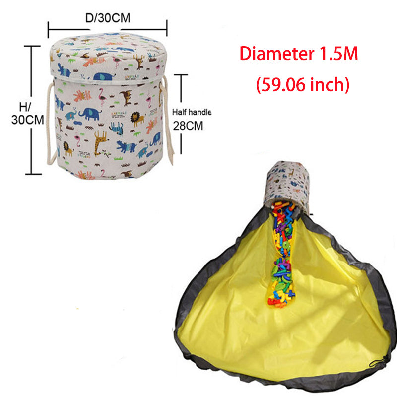 Portable Kids Toy Storage Bag Image