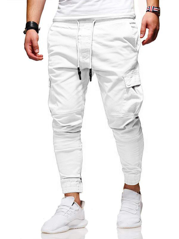 Men Autumn Thin Cotton Casual Pants Image