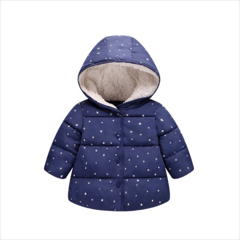 Star Children's Baby Cotton Jacket Image