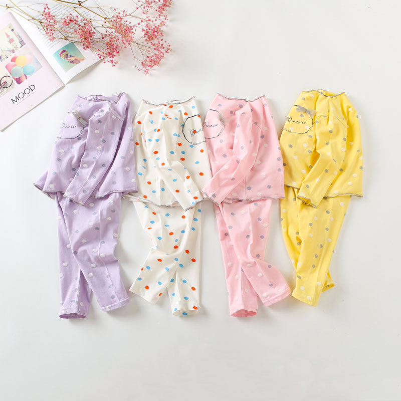 Children's Autumn Clothes Long Pants Suit Pure Cotton Image