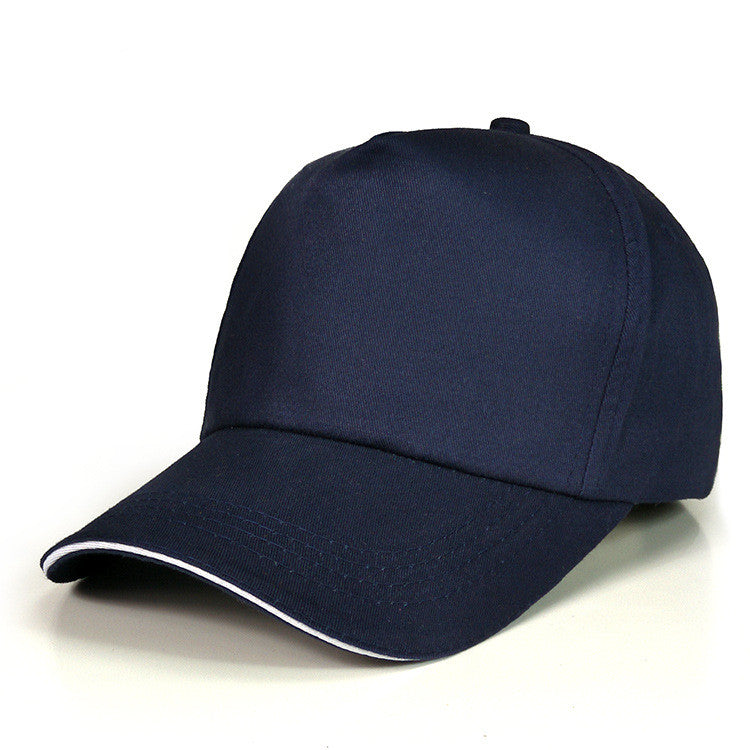 Baseball Cap Custom 5-piece Cotton Advertising Cap Logo Embroidery Work Cap Image