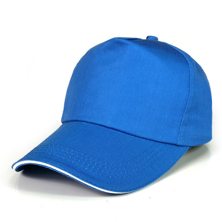 Baseball Cap Custom 5-piece Cotton Advertising Cap Logo Embroidery Work Cap Image