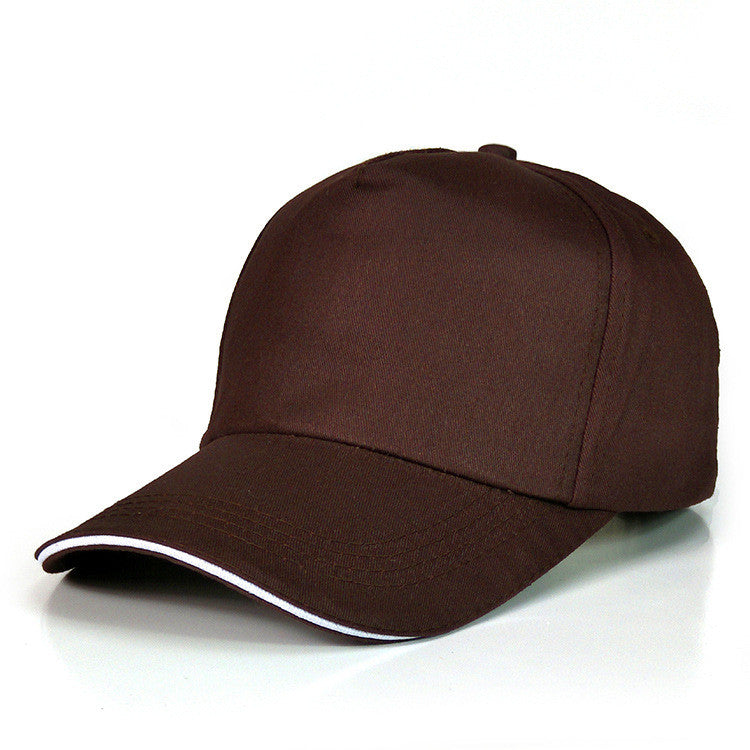 Baseball Cap Custom 5-piece Cotton Advertising Cap Logo Embroidery Work Cap Image