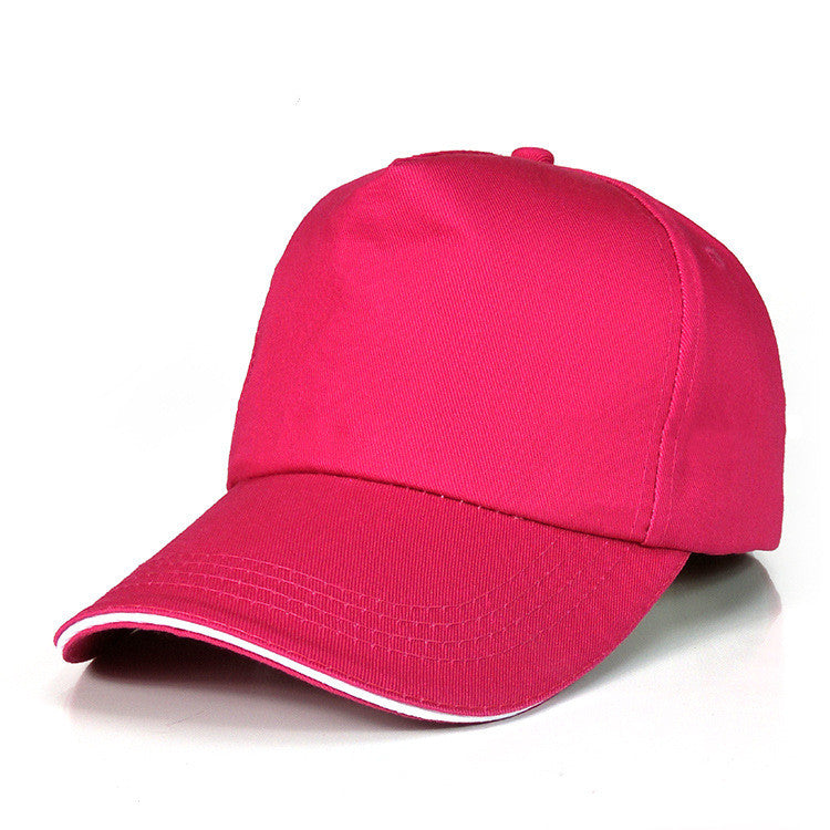 Baseball Cap Custom 5-piece Cotton Advertising Cap Logo Embroidery Work Cap Image