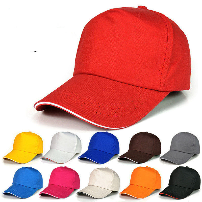 Baseball Cap Custom 5-piece Cotton Advertising Cap Logo Embroidery Work Cap Image