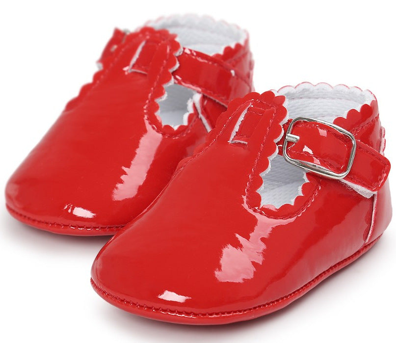 Baby Princess Shoes Baby Shoes Soft Soled Shoes Bright Shoes Image