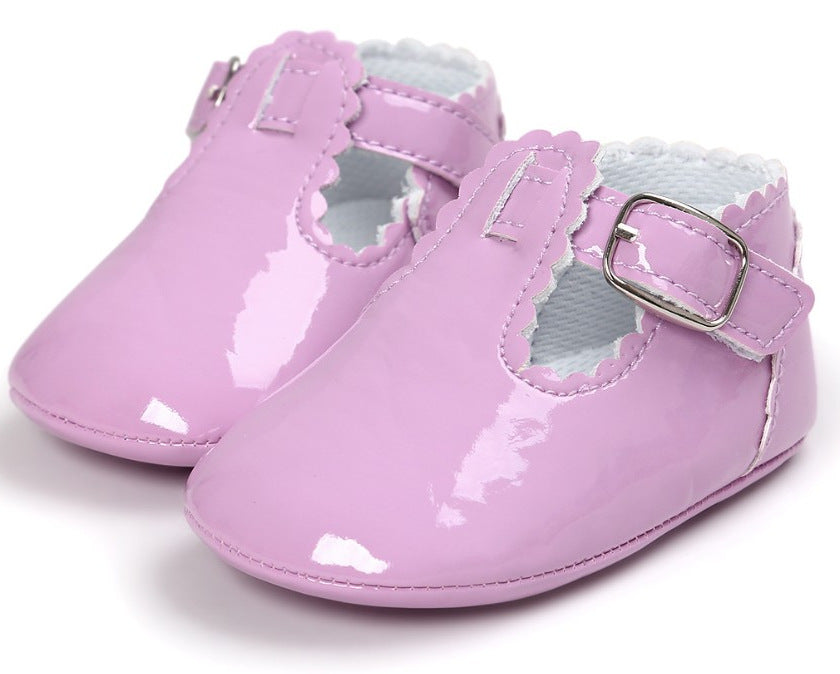 Baby Princess Shoes Baby Shoes Soft Soled Shoes Bright Shoes Image