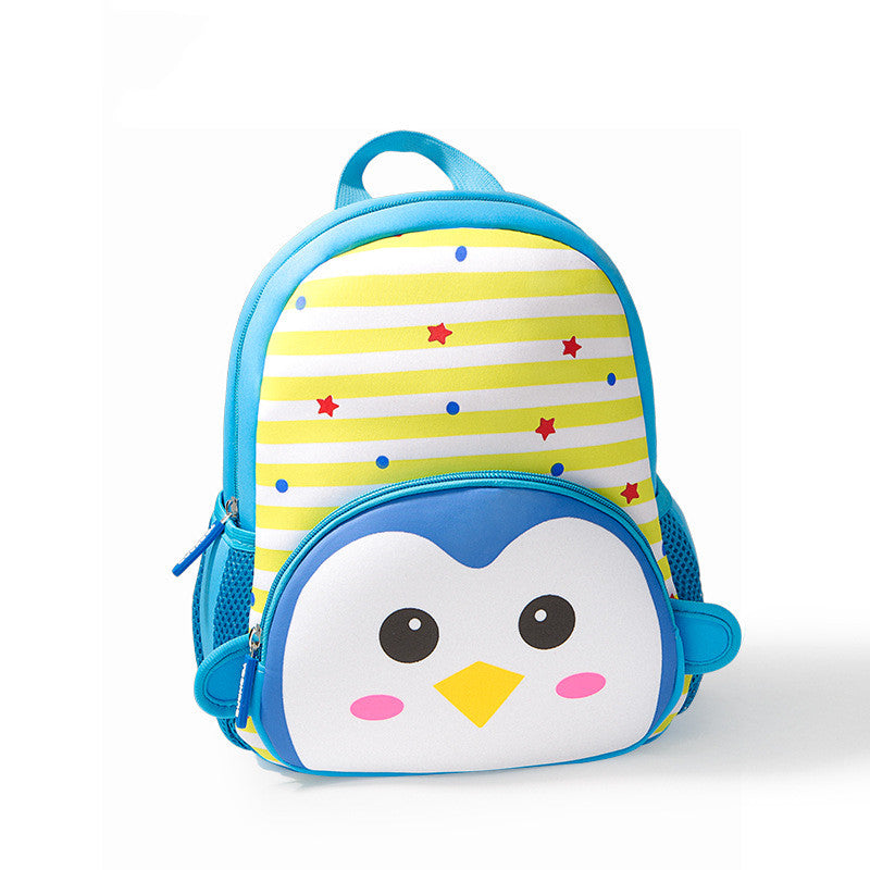 Children's School Bag Kindergarten School Bag Neoprene Cartoon Backpack Image