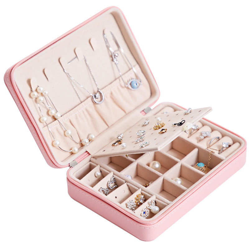 Multifunctional Jewelry Storage Box For Earrings, Earrings, Rings Image