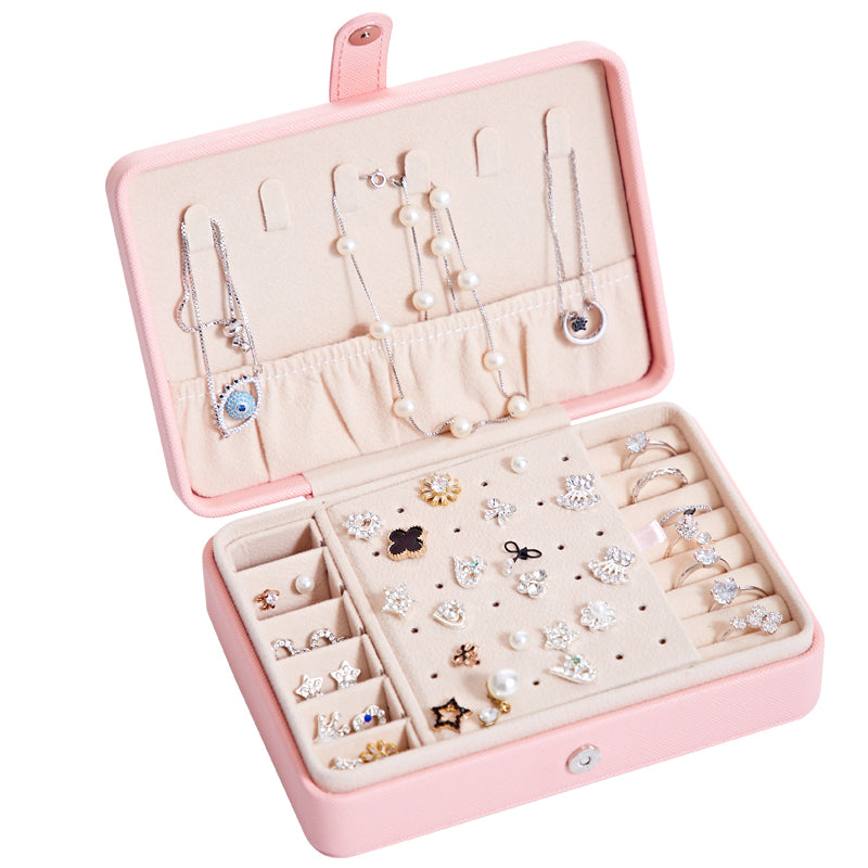 Multifunctional Jewelry Storage Box For Earrings, Earrings, Rings Image